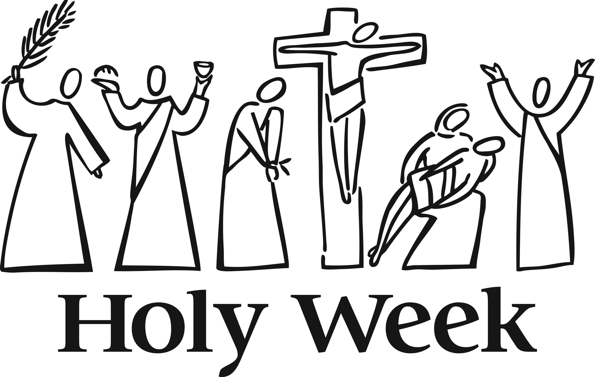 2061x1307 Holy Week Coloring Pages