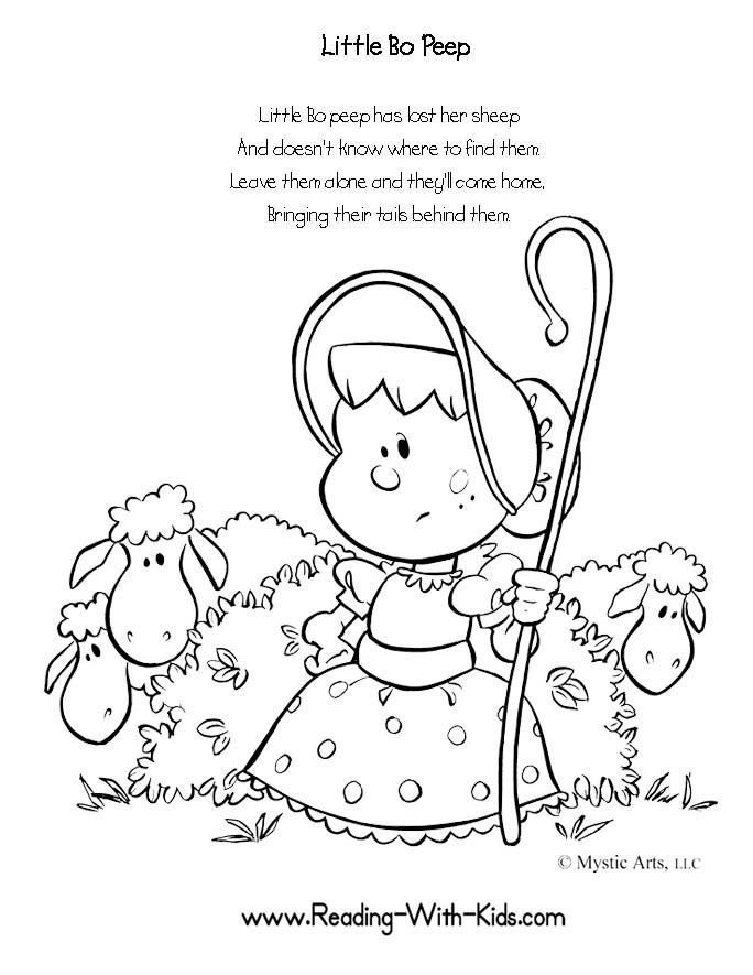 684x885 Nursery Rhyme Coloring Pages Homeschool