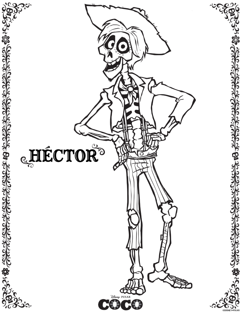 816x1056 Best Of Coco Movie Coloring Pages Design Printable Coloring Sheet
