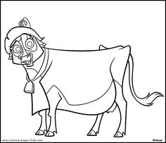 236x203 Home On The Range Color Page, Disney Coloring Pages, Color Plate