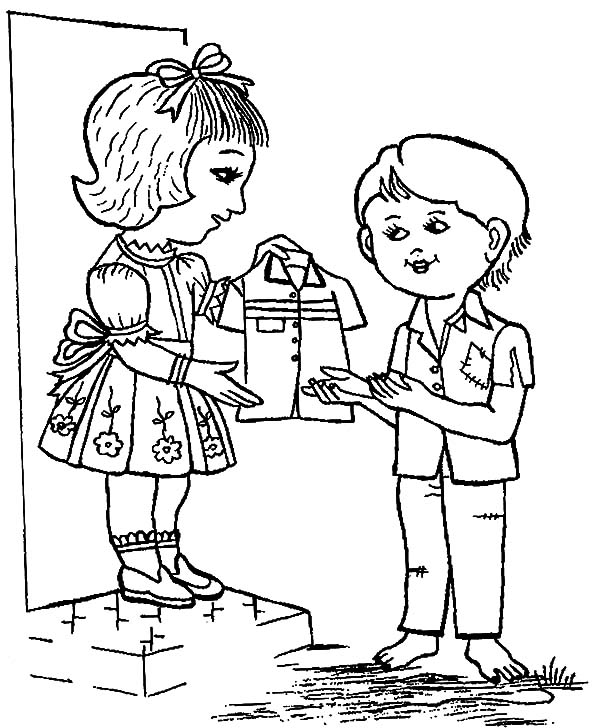 600x728 Helping Others Coloring Pages
