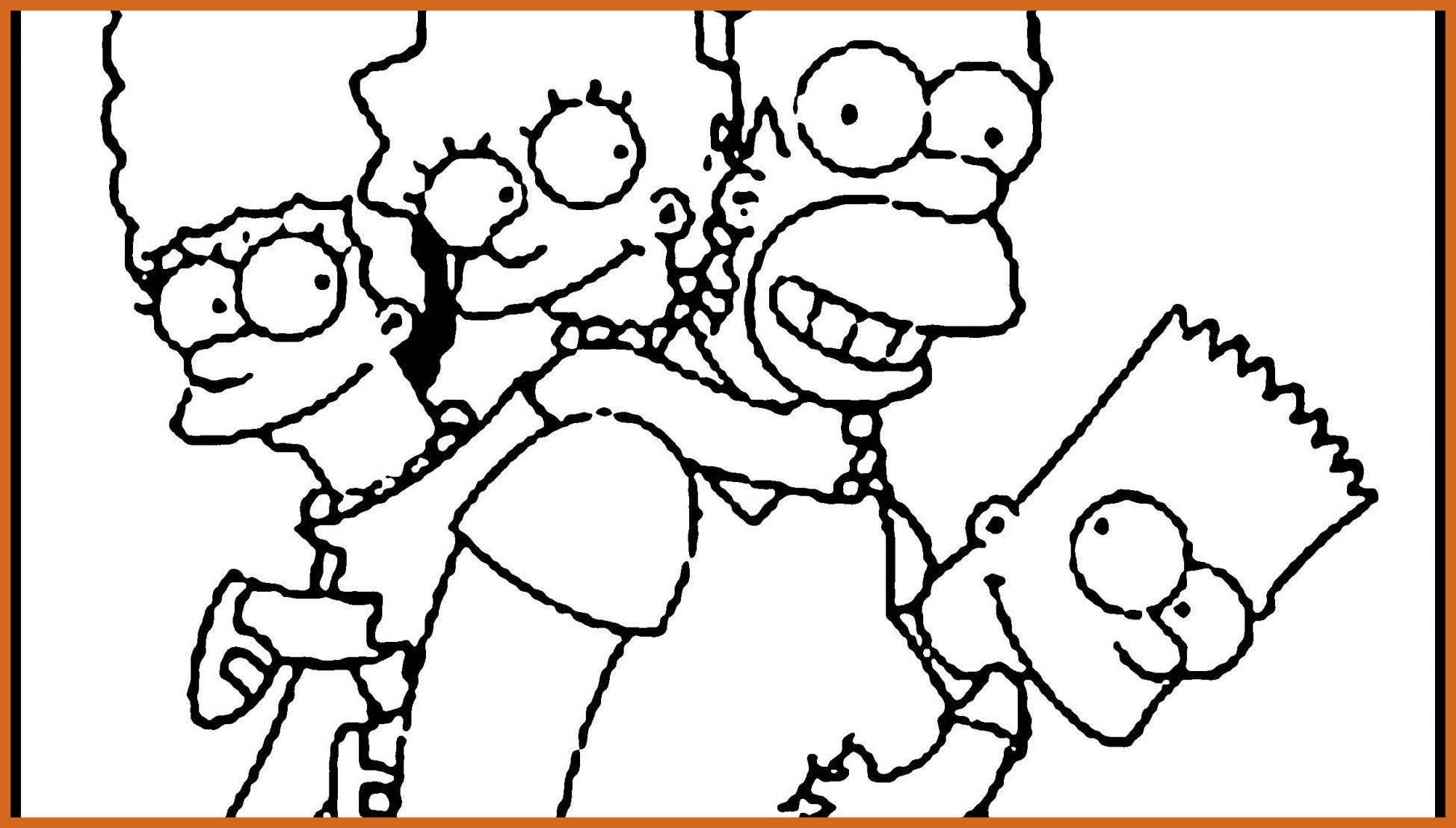 1948x1108 Shocking Homer Simpson Coloring Sheet To Lisa And Family Image