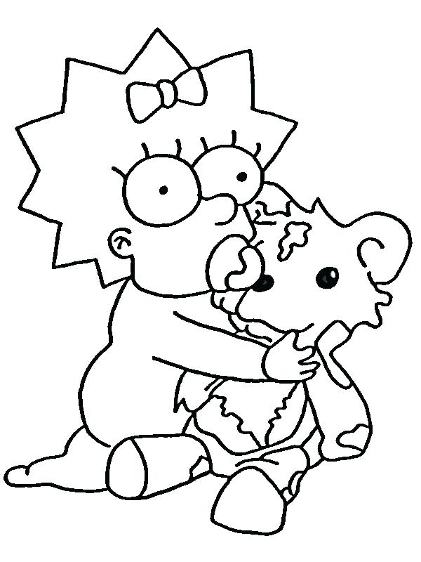 600x800 Homer Simpson Coloring Pages Shippa.co