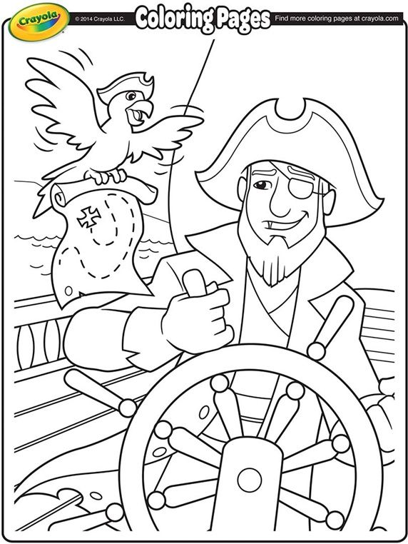 572x762 Pirate Ship Pobarvanke Pirate Ships