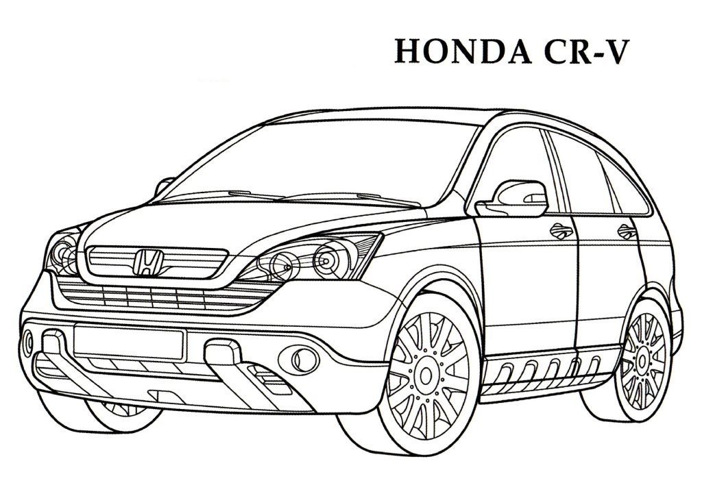 1024x724 Honda Coloring Pages Honda Coloring Pages 11 Honda Kids Printables