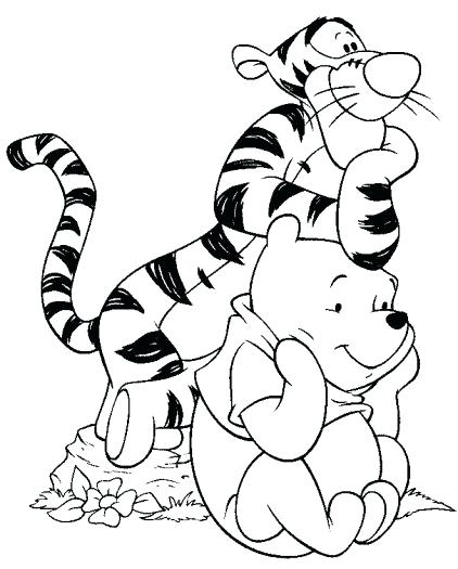 422x525 Winnie The Pooh Hunny Pot Coloring Page And Look At Same Thing