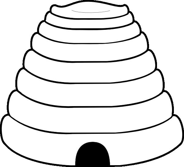 600x543 Bumble Bee Hive Coloring Pages Education Bees