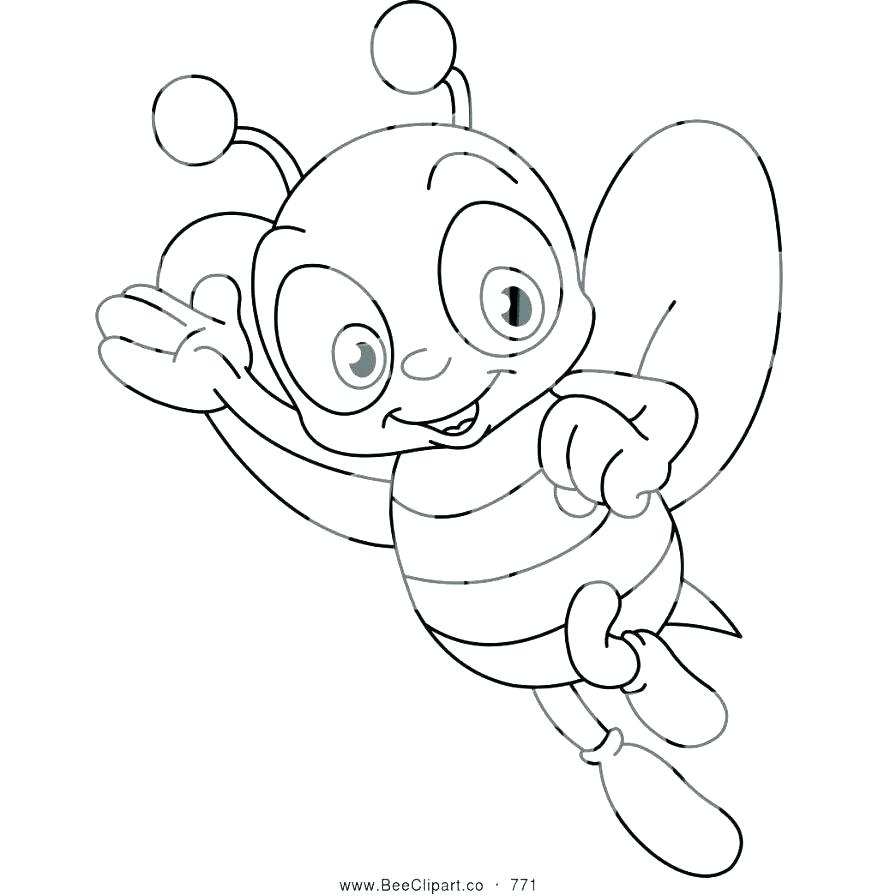 878x895 Honey Bee Coloring Page Honey Bee Coloring Page Coloring Page