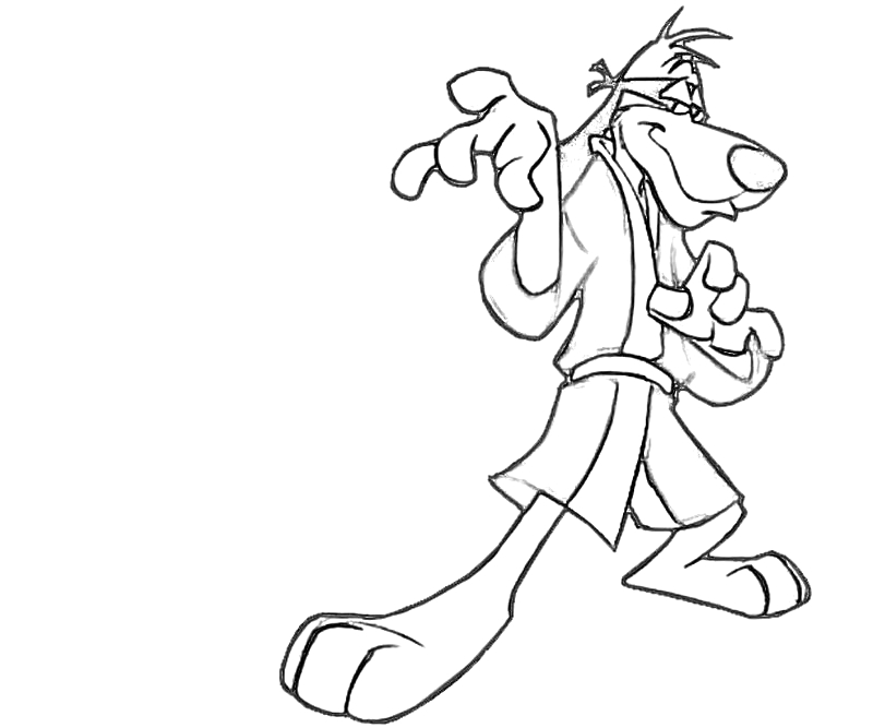 800x667 Hong Kong Phooey 1 Coloring Crafty Teenager