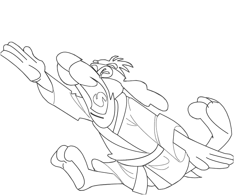 800x667 Hong Kong Phooey 2 Coloring Crafty Teenager