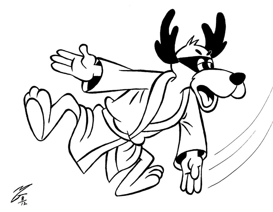 900x699 Hong Kong Phooey By Zombiegoon