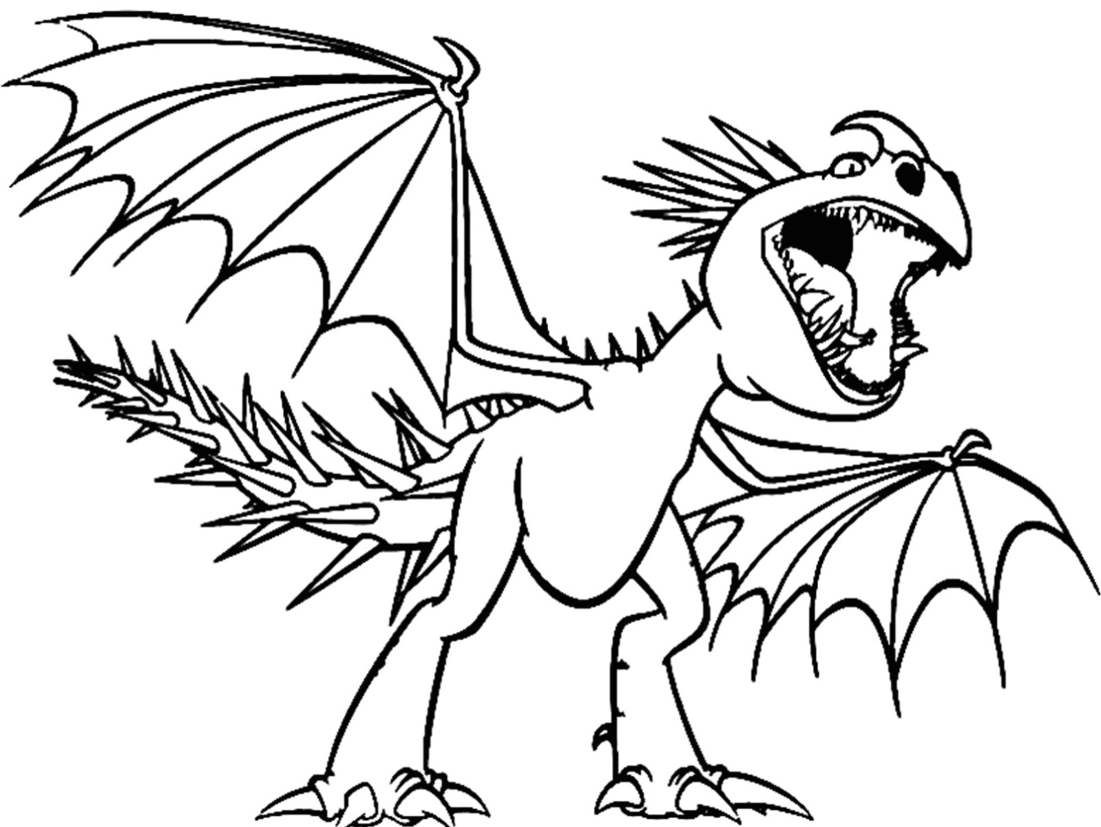 Hookfang Coloring Pages