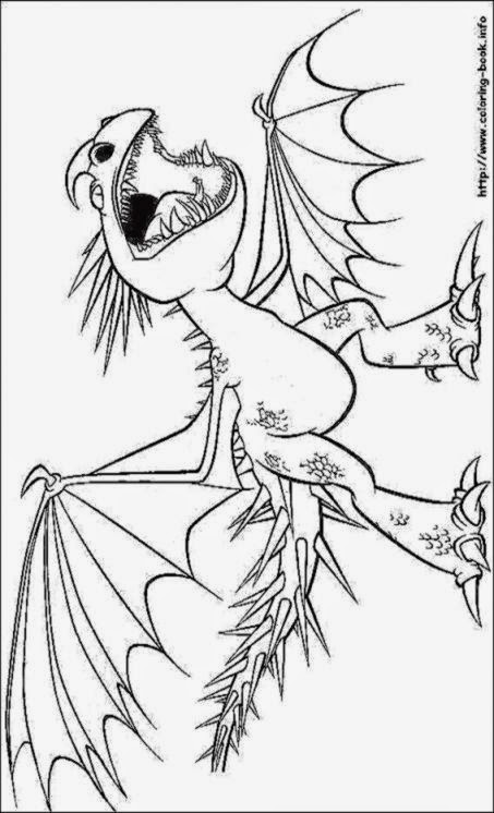 453x746 How To Train Your Dragon Coloring Pictures Free Coloring Pictures