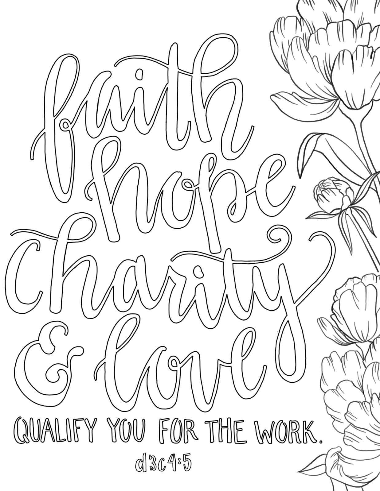 1237x1600 Just What I {Squeeze} In Faith, Hope, Charity Amp Love