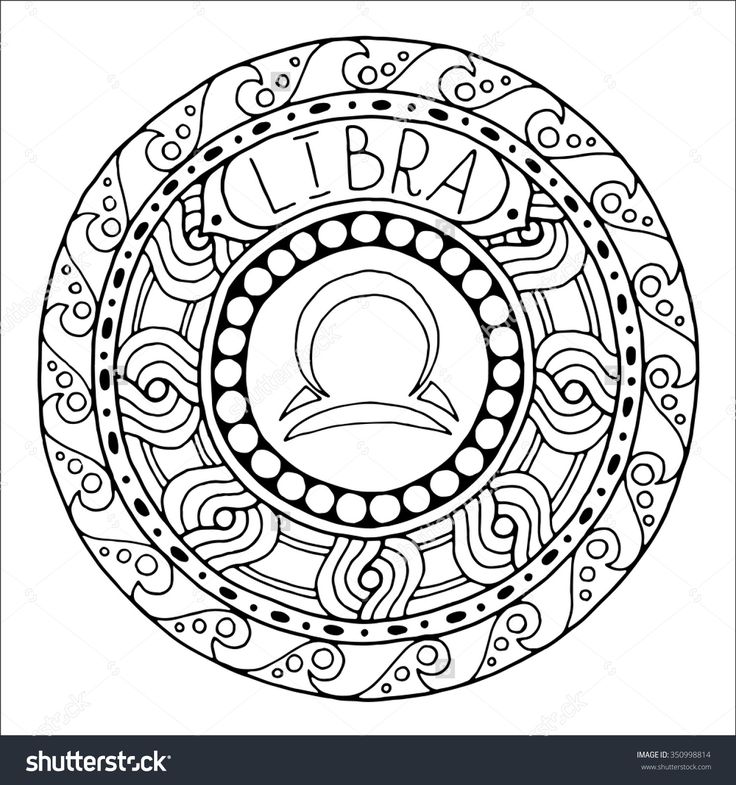 Horoscope Coloring Pages
