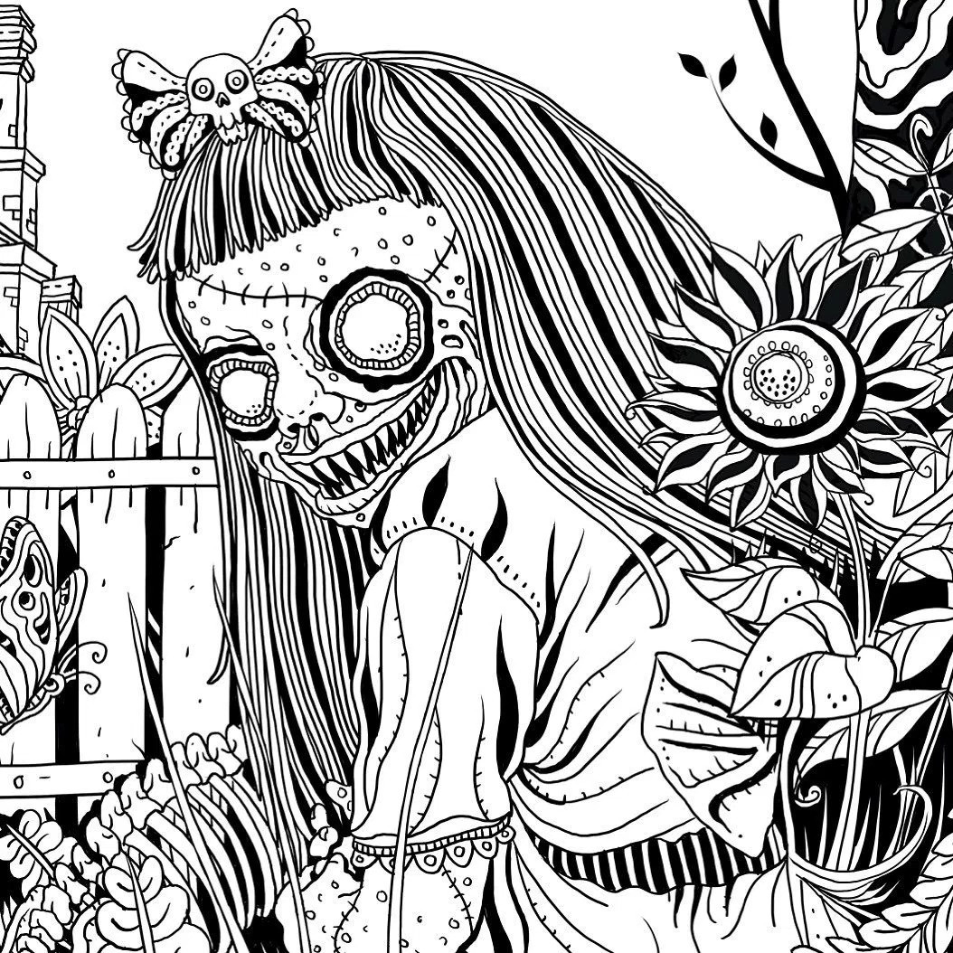 1054x1054 Alan Robert On Twitter Meet Ghouliana From The Beauty Of Horror