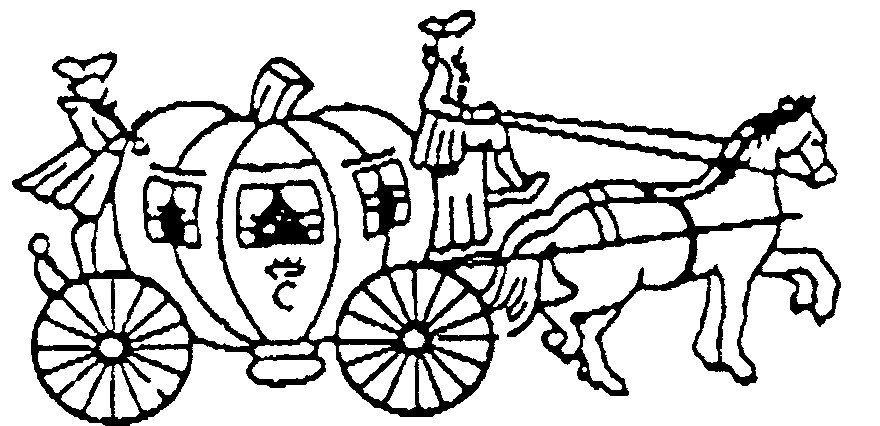 Horse And Buggy Coloring Pages