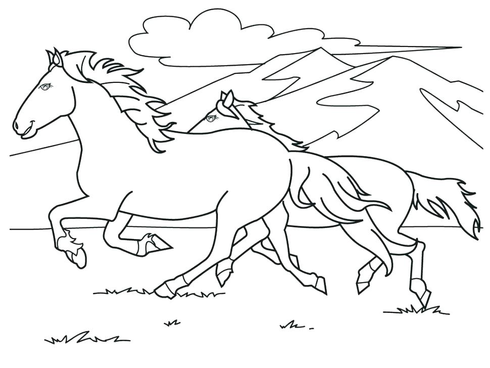 970x728 Horse Head Coloring Large Horse Head Horse Head Coloring Sheets