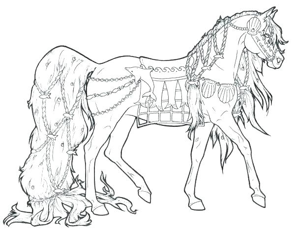 600x476 Printable Horse Coloring Pages Click To See Printable Version