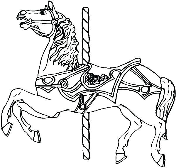 600x573 Coloring Page Of Horse Jockey Silks Coloring Pages Horse Coloring