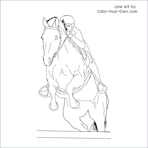 500x500 Jockey Silks Coloring Pages