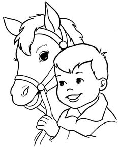 236x288 Animal Coloring Page Of Horse To Print Free Printable, Horse