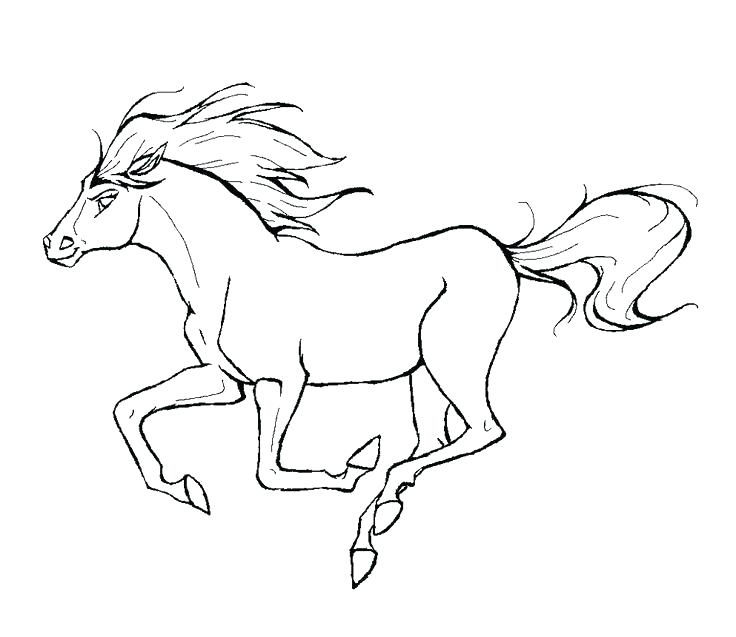 736x637 Wild Horse Coloring Pages 3 Free Printable Horses Many Interesting