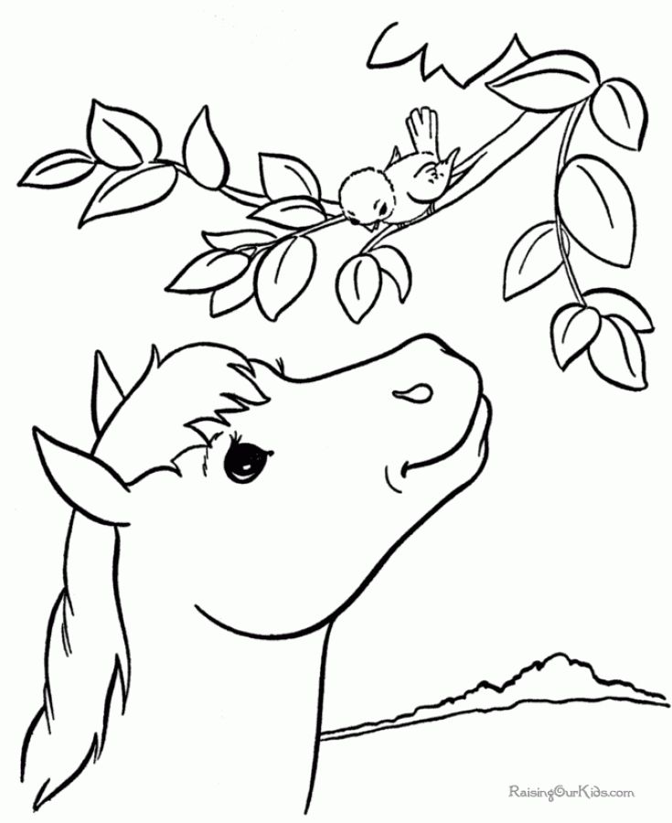 Horse Coloring Pages Games