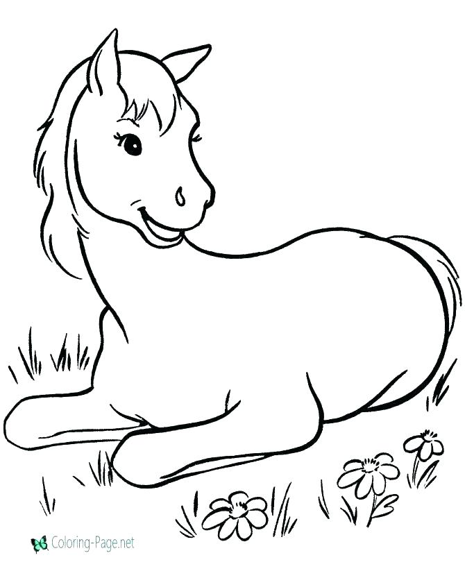 670x820 Spirit Horse Coloring Pages