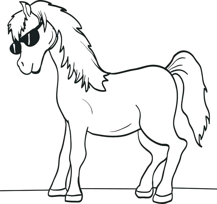 700x657 Horse Head Coloring Pages Shippa.co