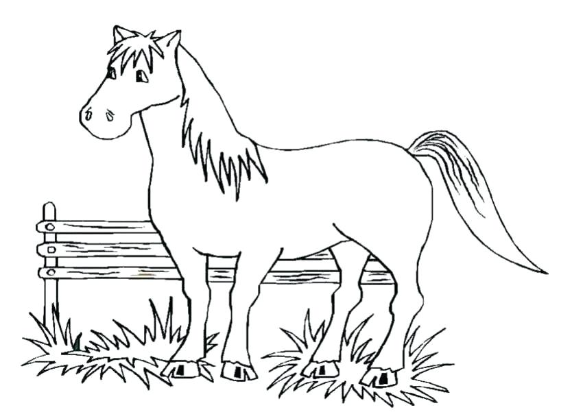 850x601 Horse Coloring Sheet Popular Horse Coloring Pages Free Downloads