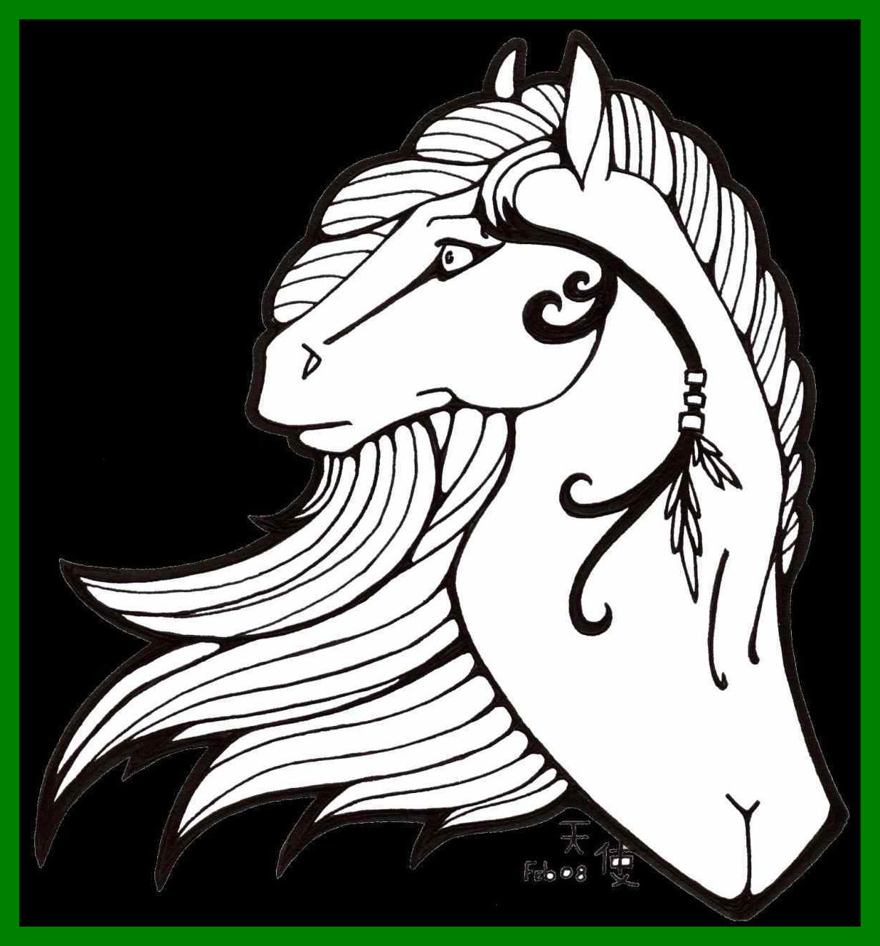 1237x1329 Unbelievable Quarter Horse Head Coloring Page Online Printable