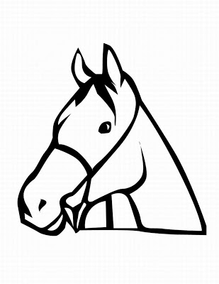 309x400 Transmissionpress Animal Stronger Horse Head Coloring To Print