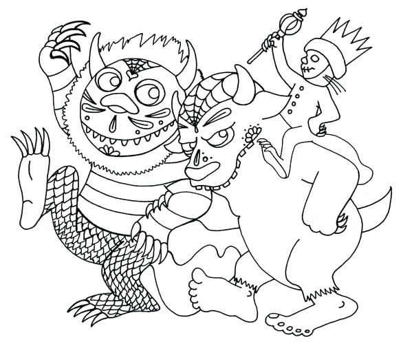 583x500 Wild Horse Herd Coloring Pages The N Fuhrer Von