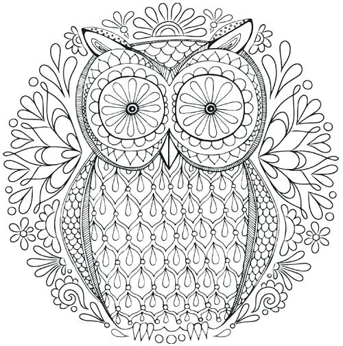 500x504 Mandala Coloring Pages Amazing Animal Horse Mandala Coloring Pages