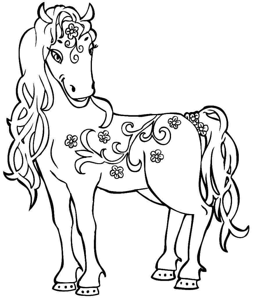 870x1028 Confidential Horse Trailer Coloring Pages New