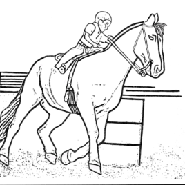 268x268 Horse Trailer Coloring Page Archives