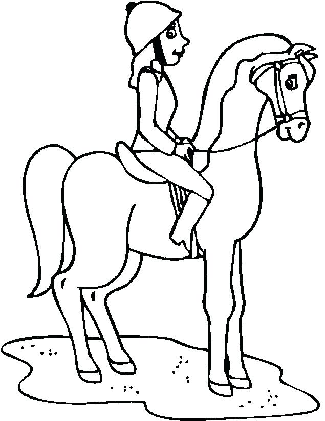 635x824 Horseback Riding Coloring Pages Horseback Riding Coloring Sheets