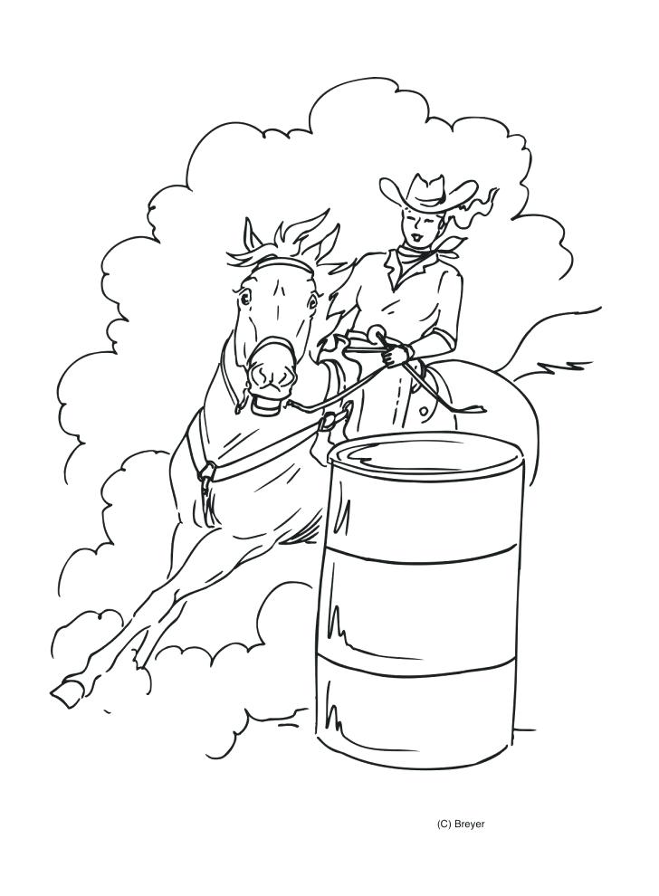 728x990 Barrel Racing Coloring Pages Coloring Pages Barrel Racing