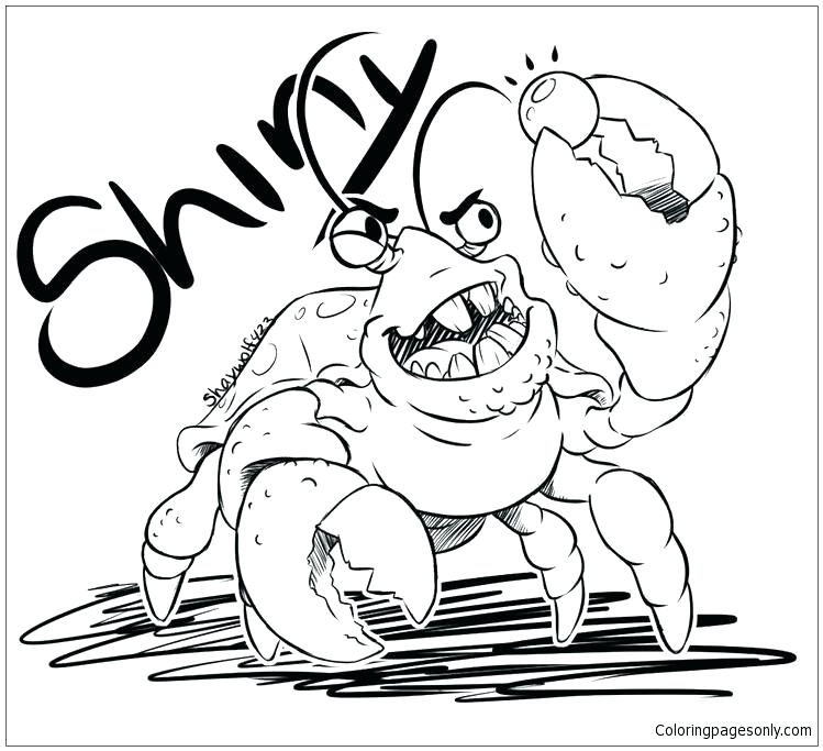 749x683 Crab Coloring Page Crab Coloring Page Little Crab Coloring Page