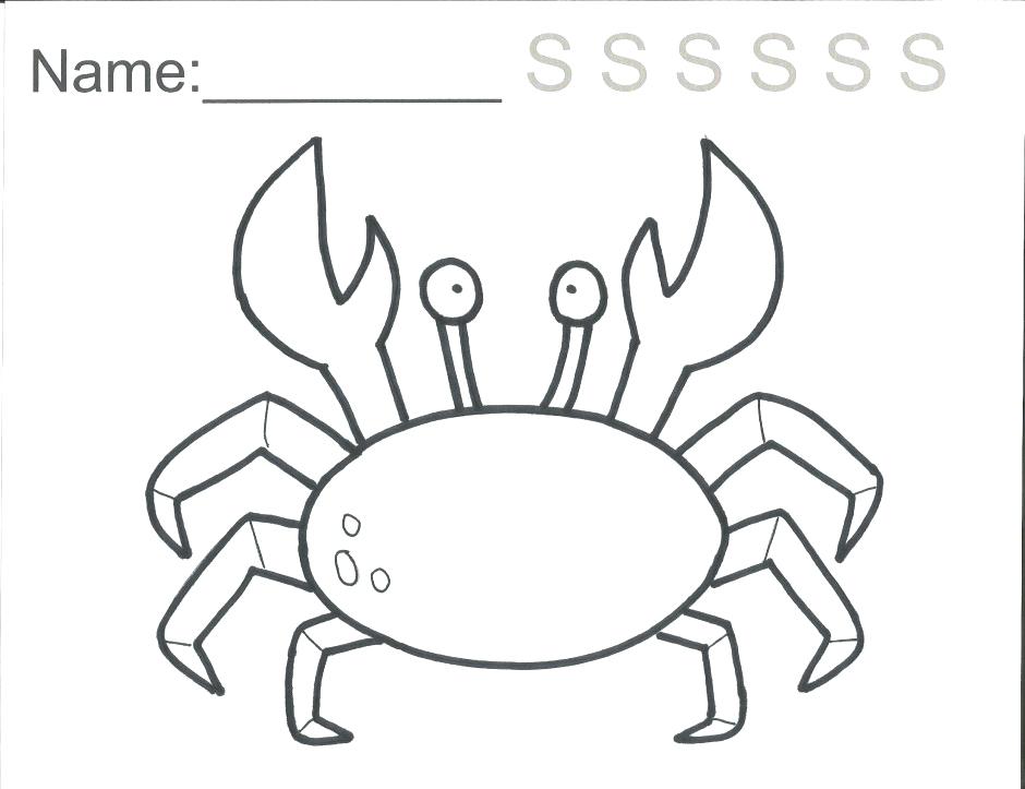 940x723 Crab Coloring Page Crab Coloring Pages Hermit Crab Coloring Pages