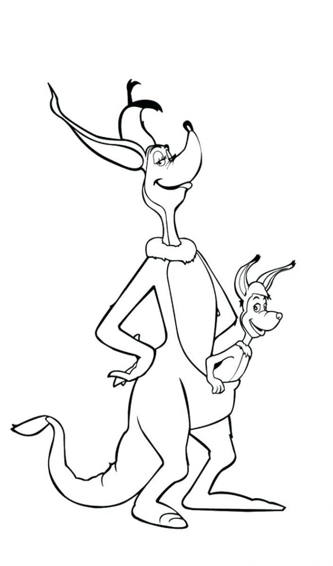 Horton Hears A Who Coloring Page