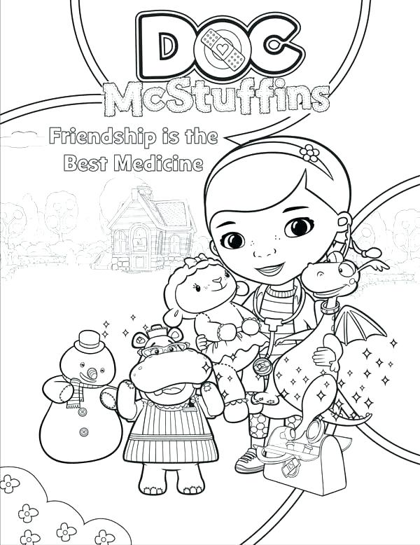 600x778 Hospital Coloring Pages Doc Coloring Pages Doc Toy Hospital