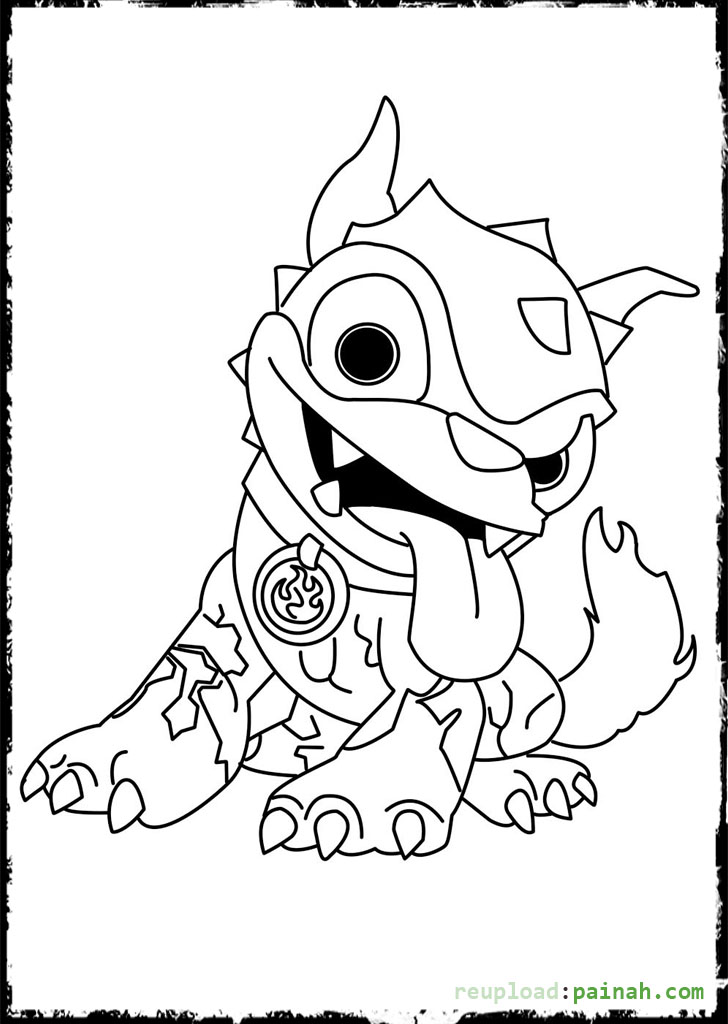 728x1024 Skylanders Printable Coloring Pages Hot Dog Coloring Pages Hot Dog