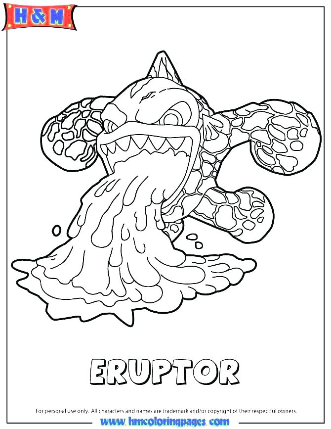 670x867 Skylander Coloring Pages To Print Coloring Pages Skylander