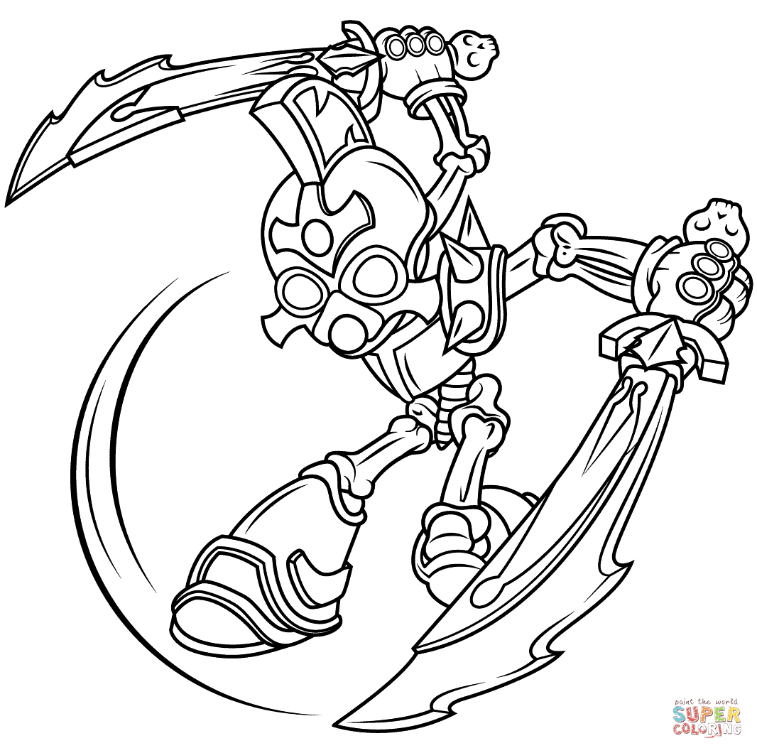 1066x1060 Download Skylanders Giants Thumpback Coloring