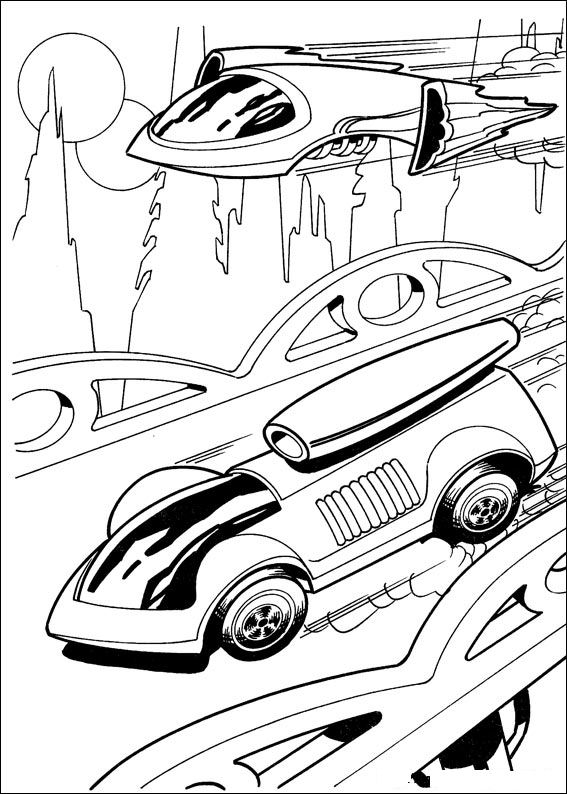 567x794 Kids N 41 Coloring Pages Of Hot Wheels