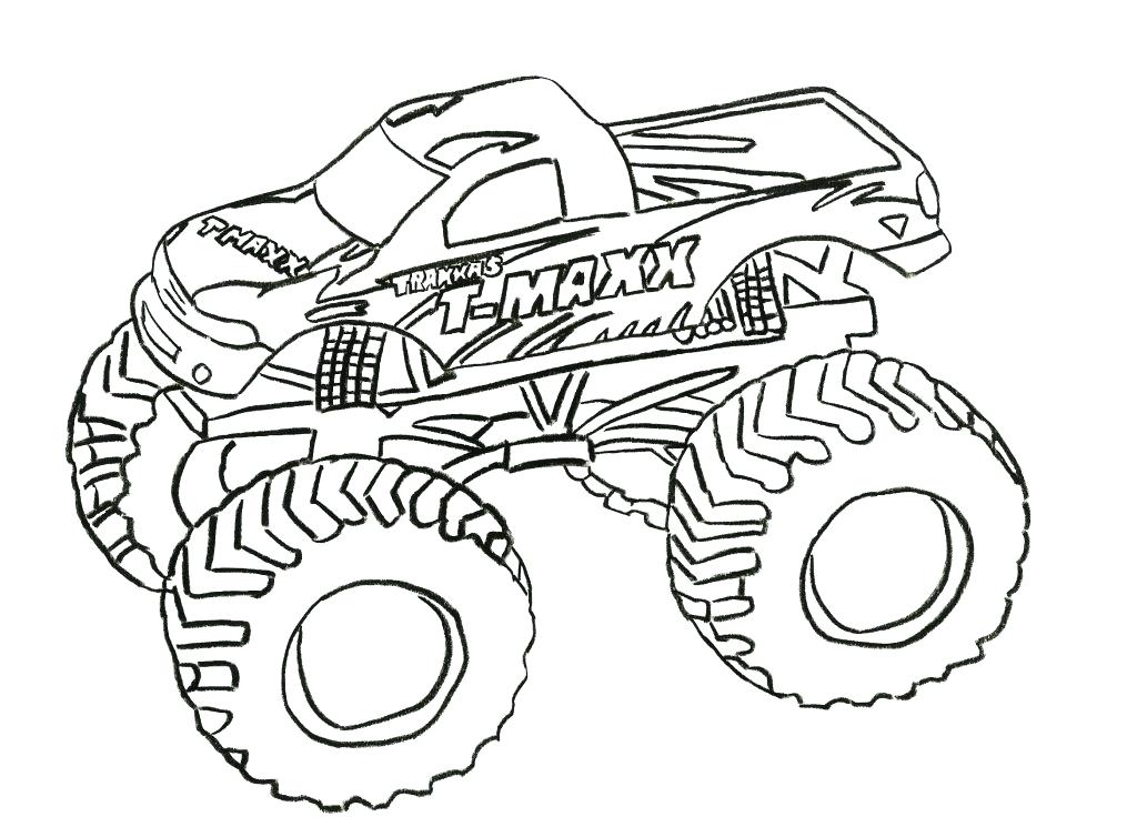 1024x745 Free Monster Truck Coloring Pages Free Monster Truck Coloring