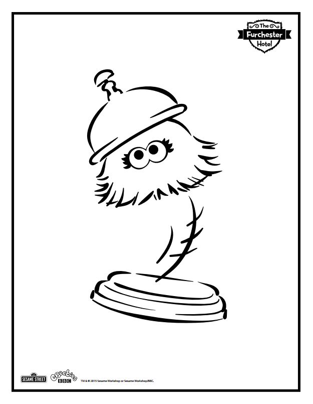 Hotel Coloring Pages