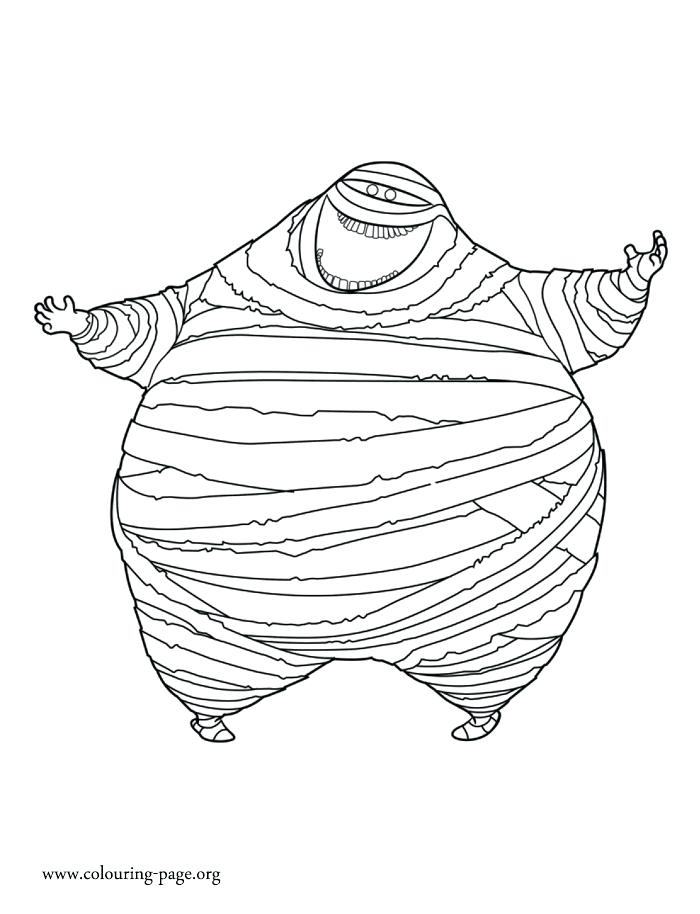 700x914 Hotel Coloring Pages The Mummy Page Pig Murs
